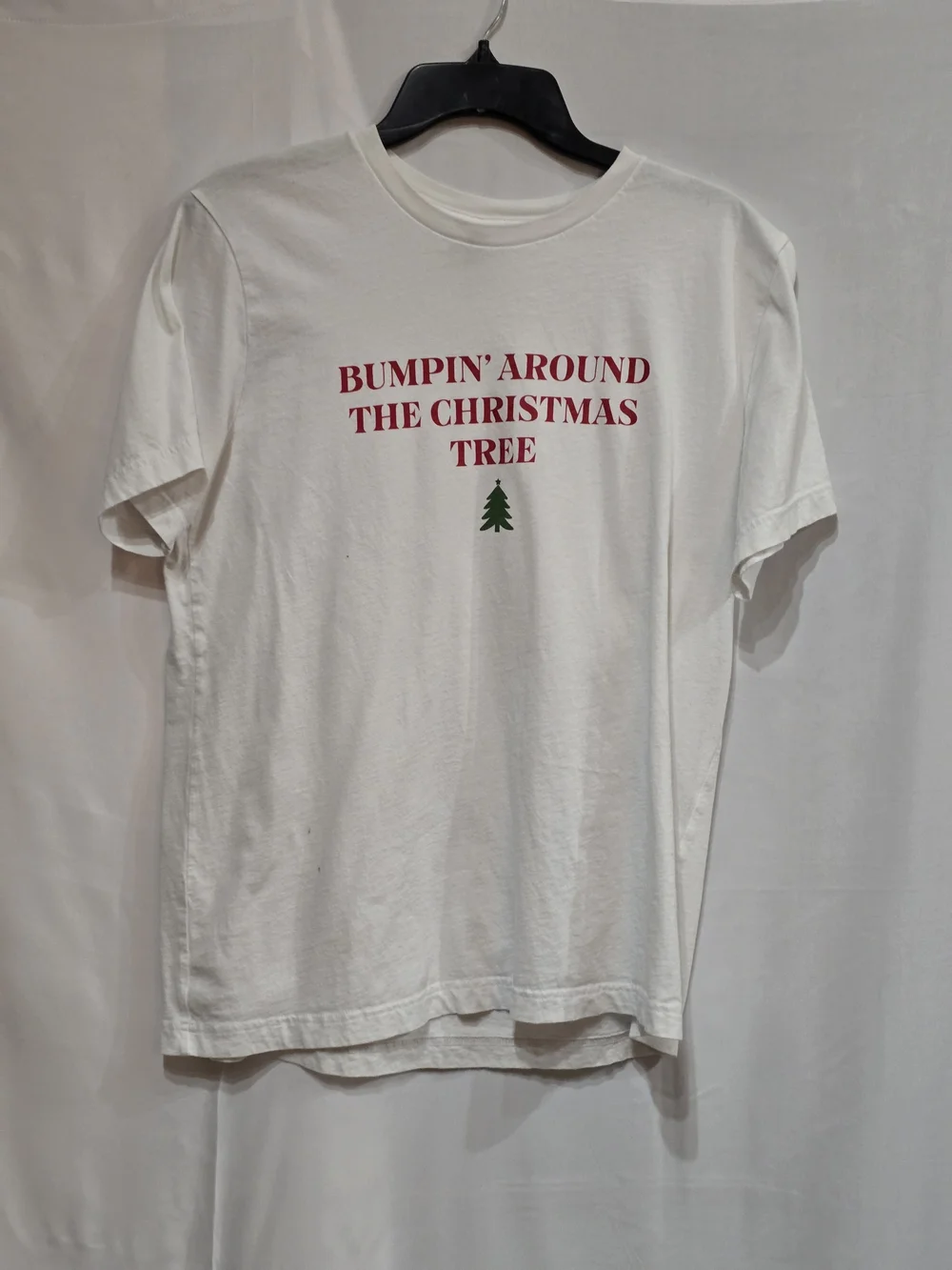 Bella + Canvas White T-shirt w/Red 